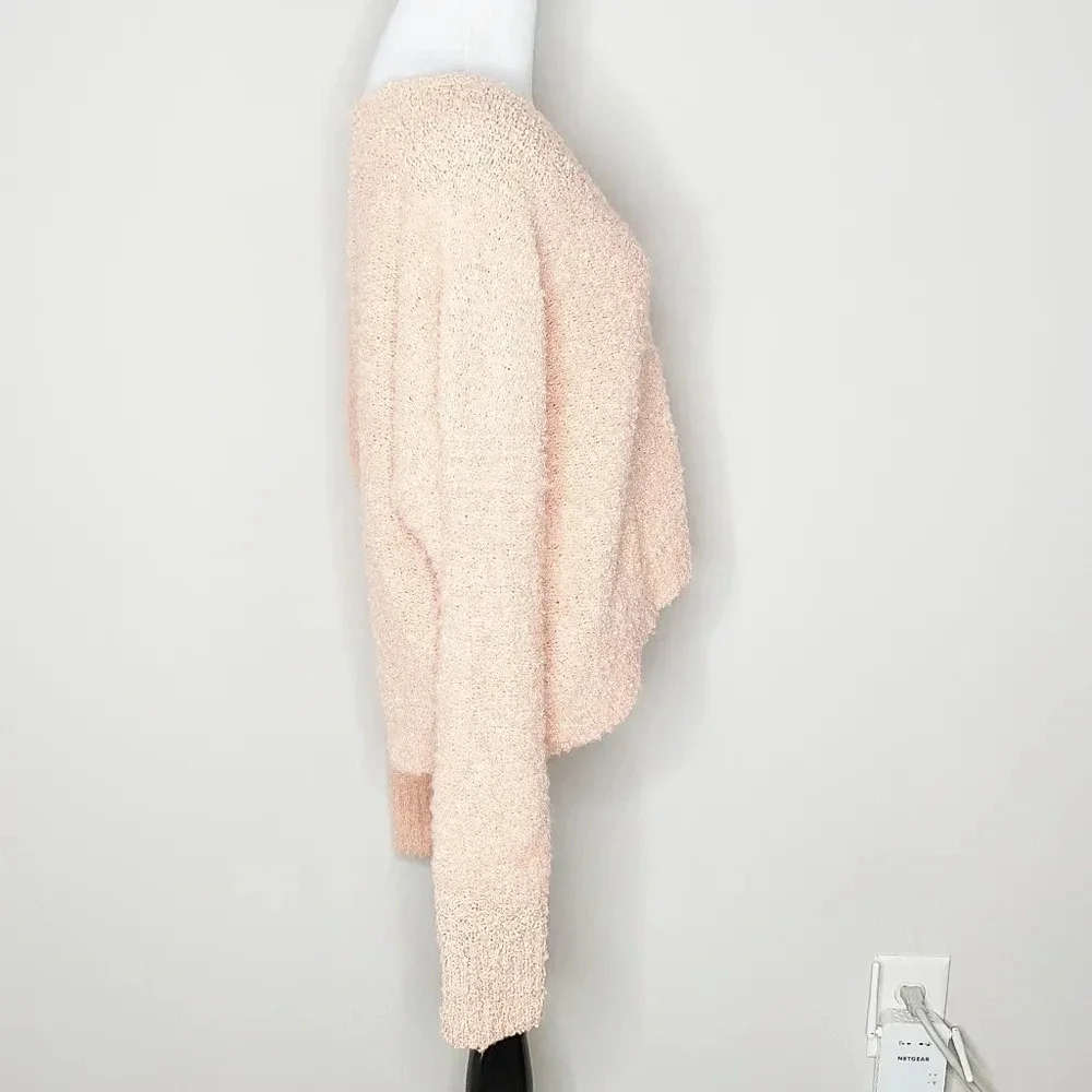 New Free People Finders Keepers Peach Sweater XS
